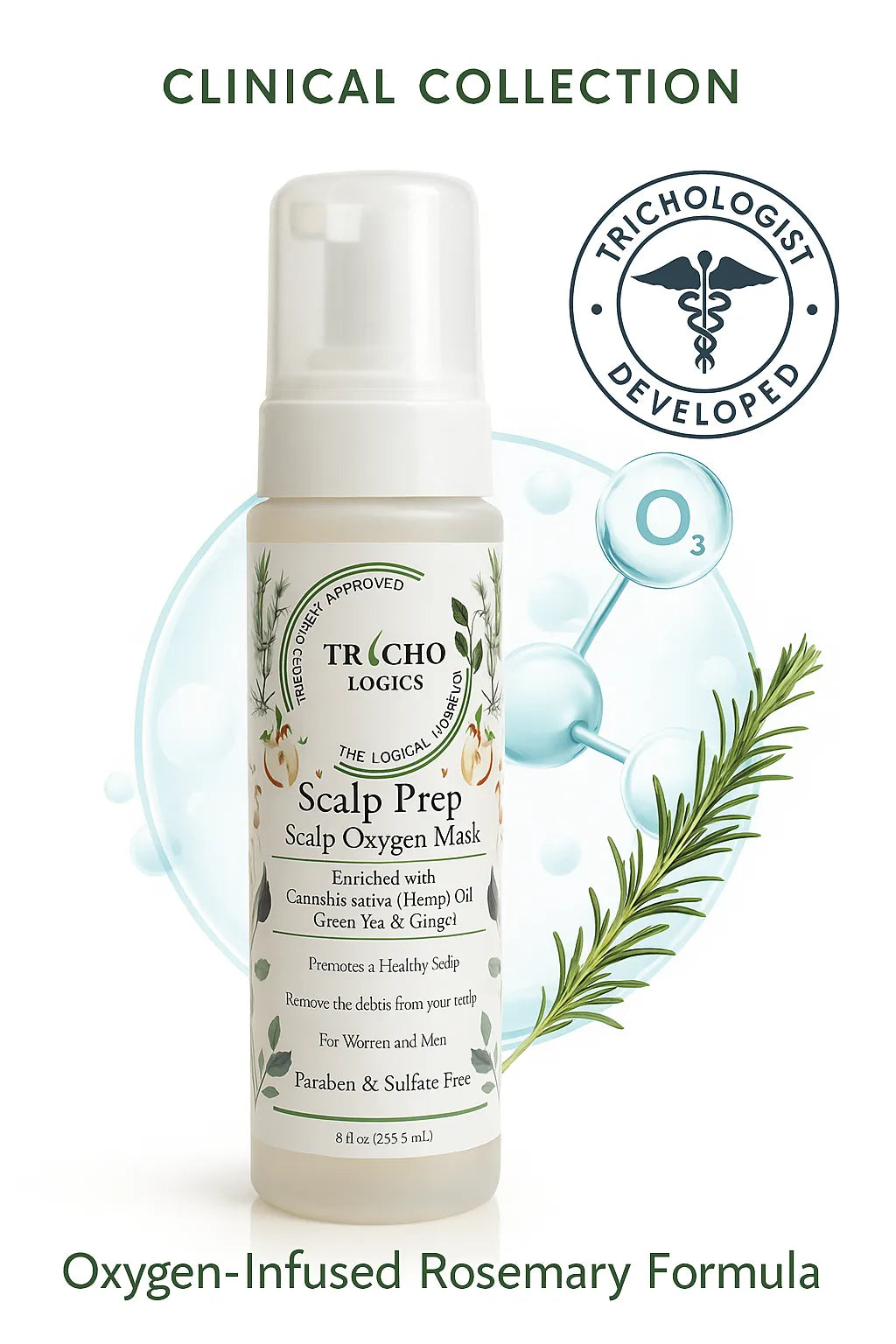 Scalp Oxygen Mask